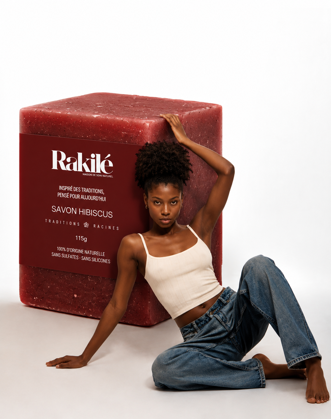 Savon hibiscus